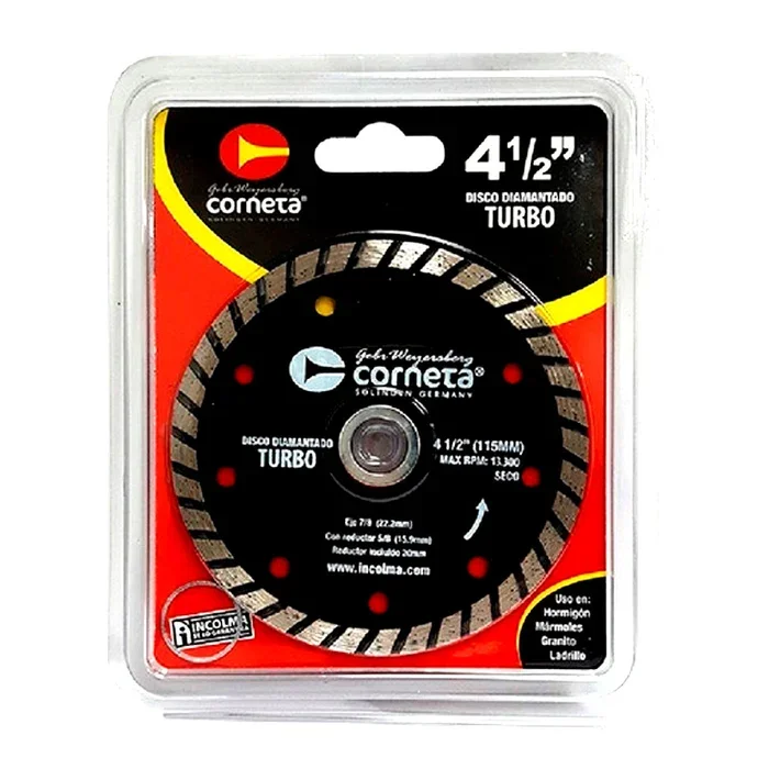 DISCO CONTINUO DE 4 1/2 TURBO CORNETA