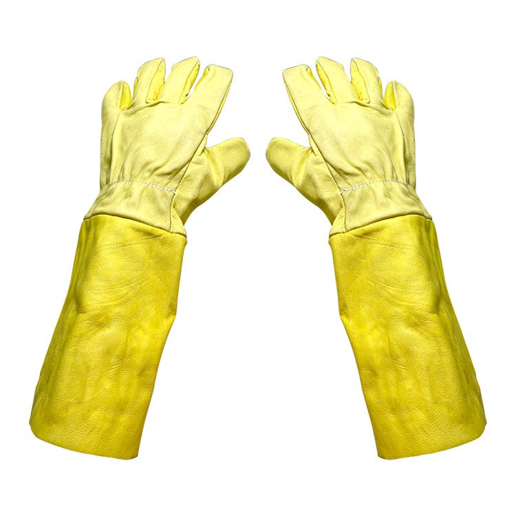 GUANTES SOLDADOR VAQUETA INGE. LARGOS