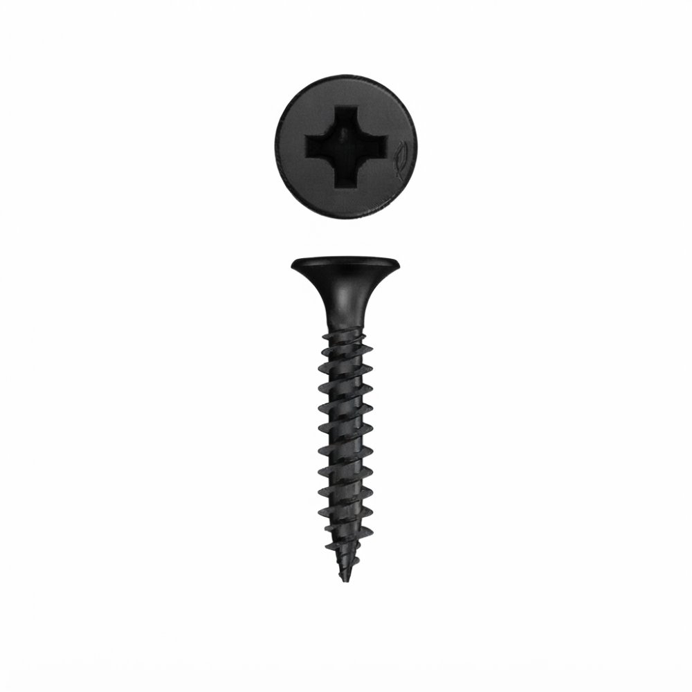 TORNILLO GOLOZO NEGRO CABEZA PLANA