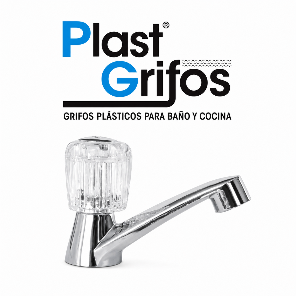 LLAVE LAVAMANOS CROMADA PLAST GRIFOS