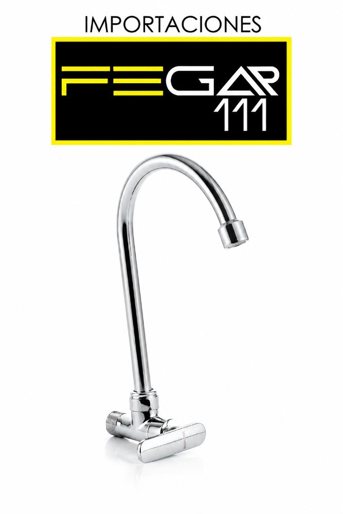 LLAVE LAVAPLATOS CUELLO FIJO FEGAR111