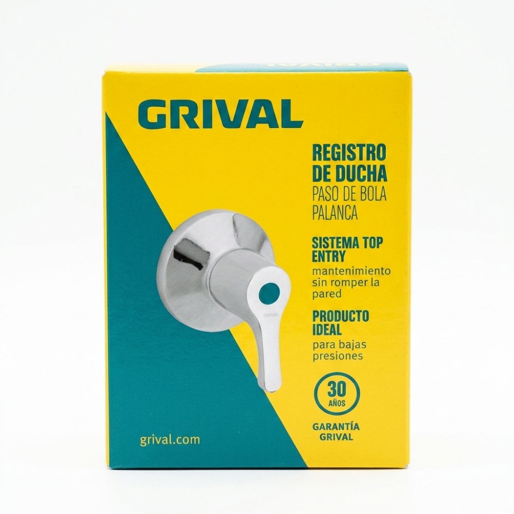 REGISTRO DUCHA GRIVAL PASO BOLA PALANCA