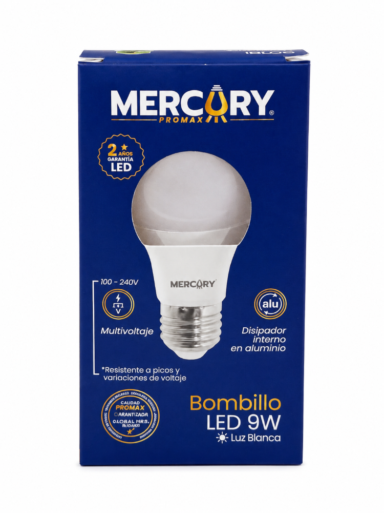 BOMBILLO LED 9W IBL06