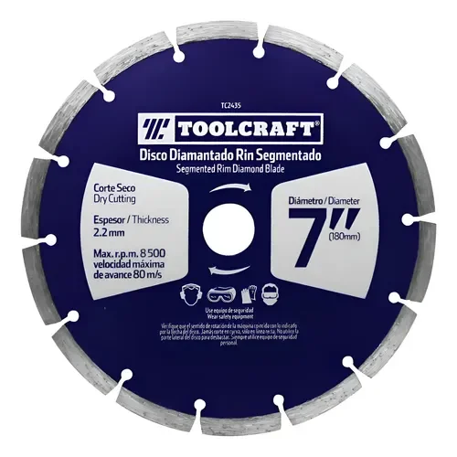 DISCO DIAMANTADO TOOLCRAFT - 7