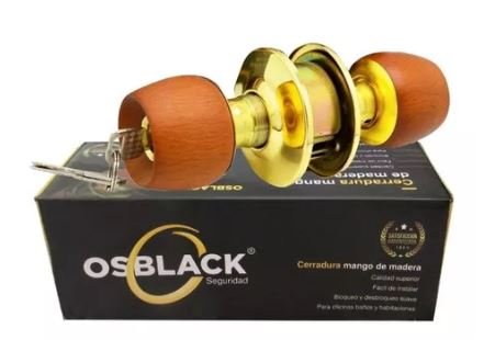 CERRADURA MANGO DE MADERA OSBLACK SEGURIDAD