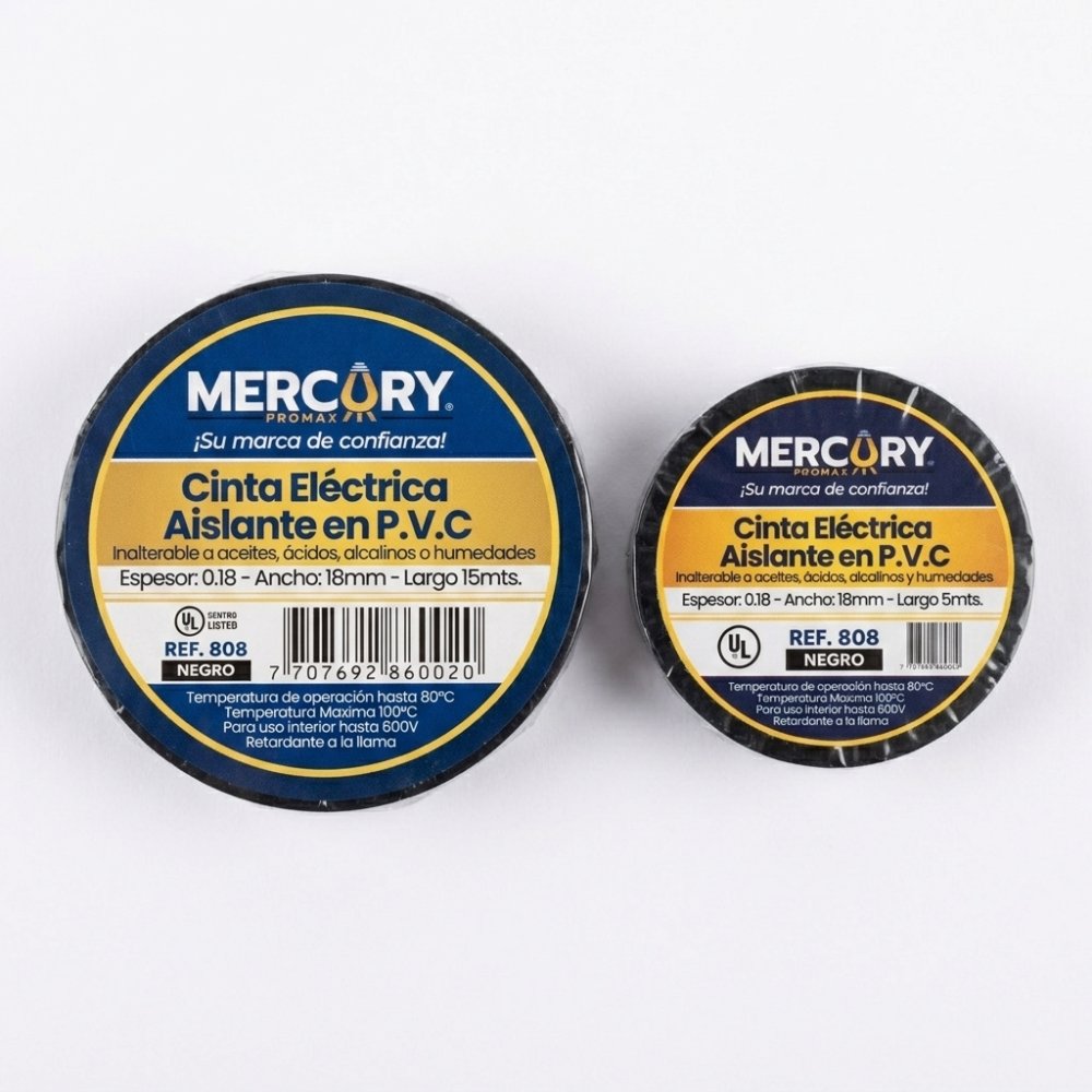 CINTA AISLANTE NEGRA MERCURY 10246
