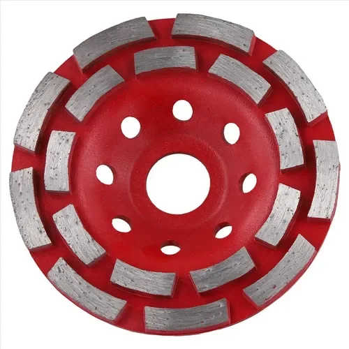 DISCO DESBASTE DOBLE COPA DIAMANTADA 4.5" REPTOOLS