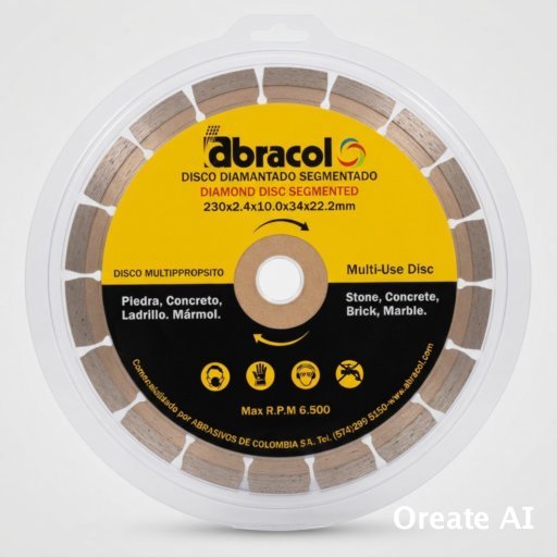 DISCO SEGMENTADO 9" ABRACOL