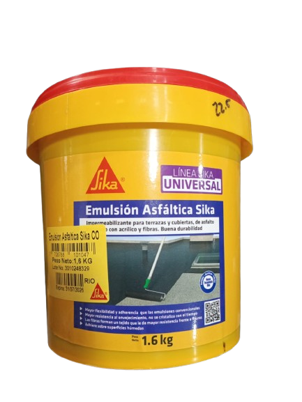 EMULSIÓN ASFALTICA SIKA 1,6KG