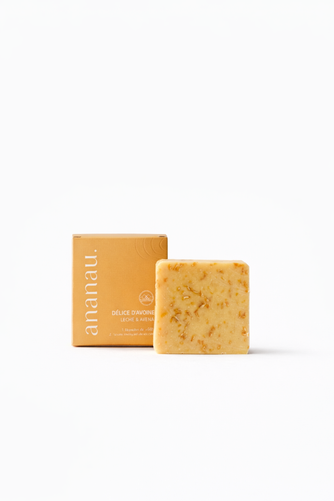 Jabon canela y avena Ananau