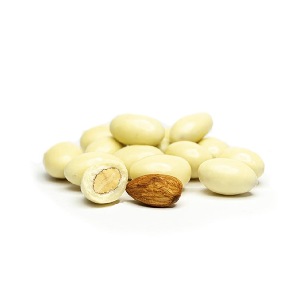 Chocoalmendra blanca 100 gr granel