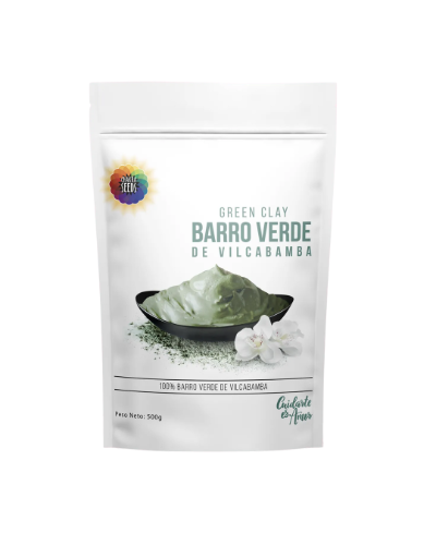 Barro verde green clay 500 gr Chakra Seeds