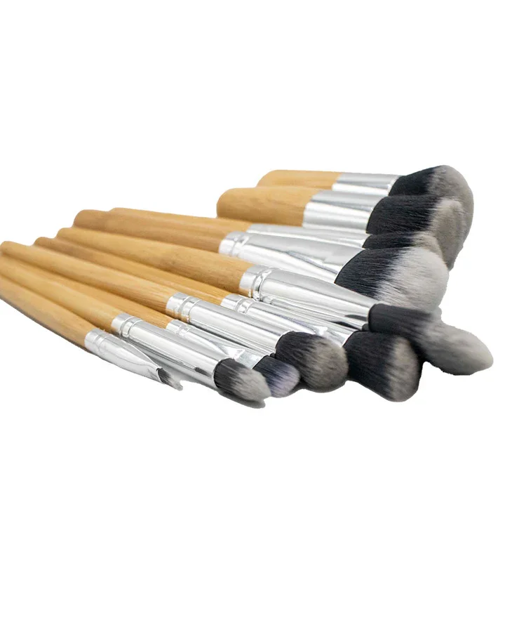 Brochas de maquillaje x 12 Bamboosmile