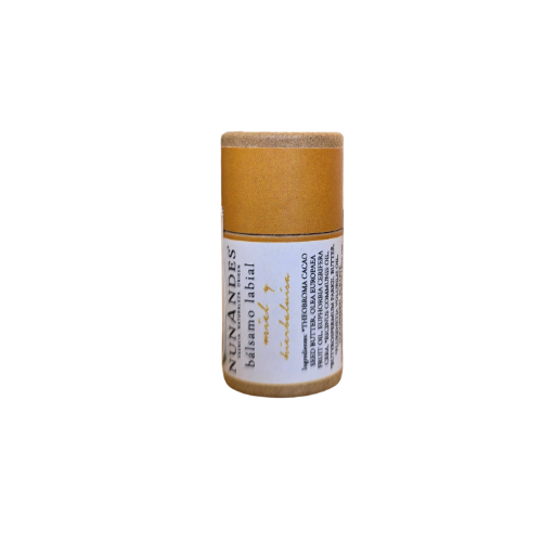 Bálsamo labial miel y hierbaluisa 5.5 gr Nunandes