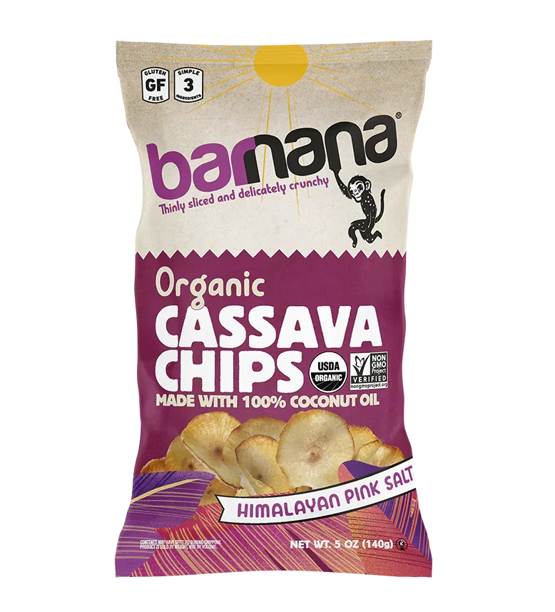 Chips de yuca 56 g Barnana