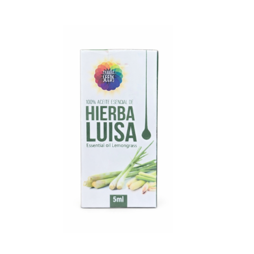 Aceite esencial de hierba luisa 5 ml Chakra seeds