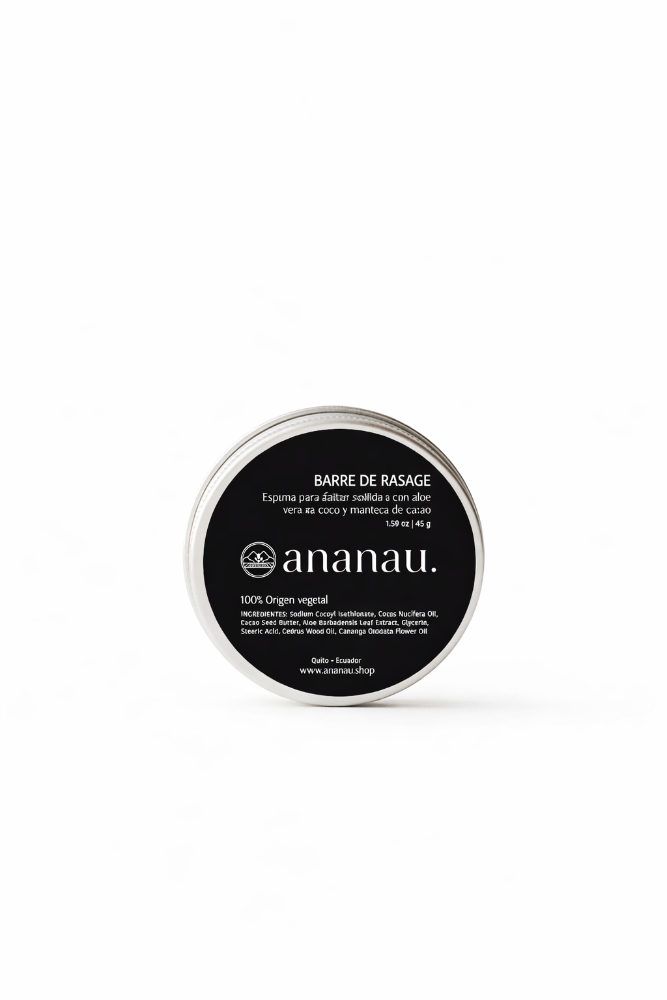 Espuma de afeitar sólida 45 g Ananau