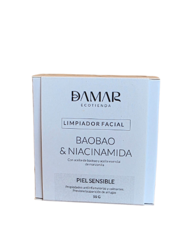 Limpiador facial piel sensible 55 g Damar