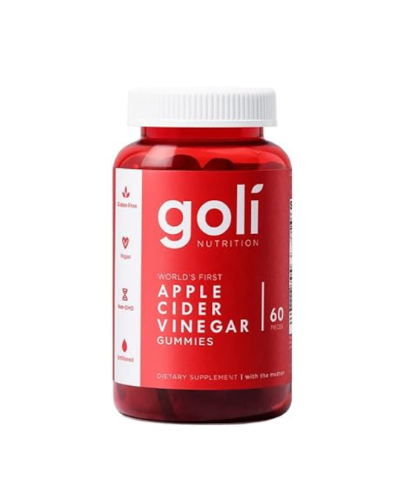 Gomitas de vinagre de manzana x 60 cap Goli
