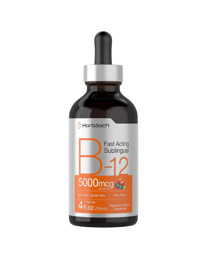 Vitamina B12 Sublingual 5000 mcg Horbaach