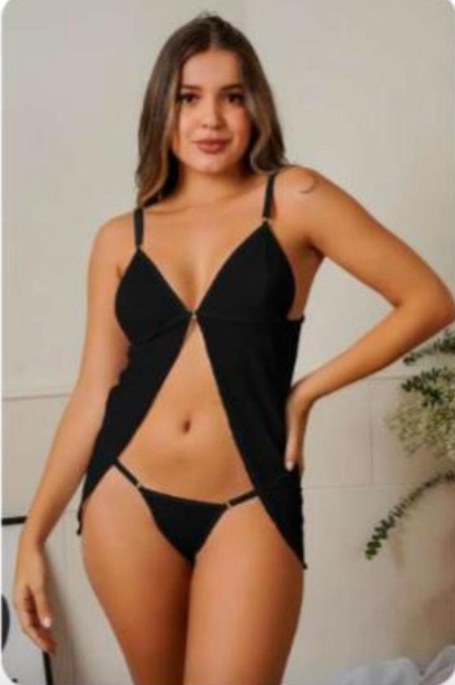 BABY DOLL NEGRO Y BLANCO