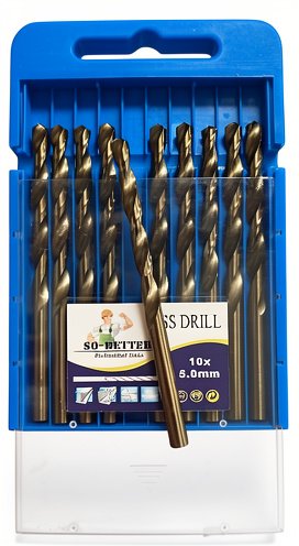B41 BROCA DE 5.0 MM PARA PERFORACIONES PRECISAS EN METAL Y USO GENERAL