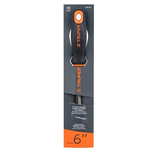 LIMA TRIANGULAR PARA MACHETE CON MANGO COMFORT GRIP
