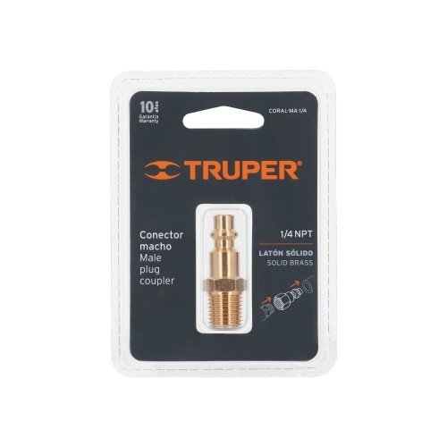 CONECTOR MACHO 1/4 NPT