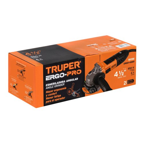 ESMERILADORA 850W ERGO PRO TRUPER