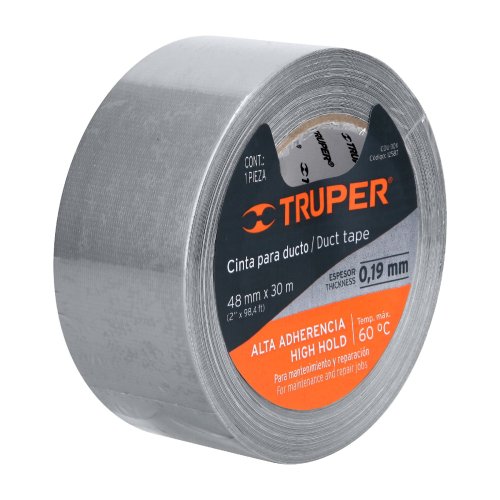CINTA PARA DUCTO 30M X 48MM, 0.19MM