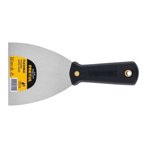 ESPATULA 4 PULG. FLEXIBLE CON MANGO DE PLASTICO, PRETUL