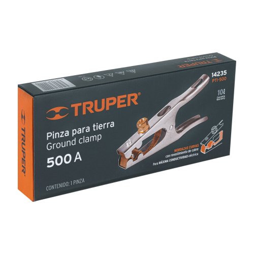 PINZA PARA TIERRA, 500 AMPS, TRUPER
