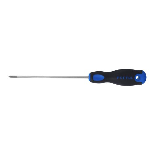 DESARMADORES DE CRUZ 1/8" x 6" MANGO COMFORT GRIP, PRETUL