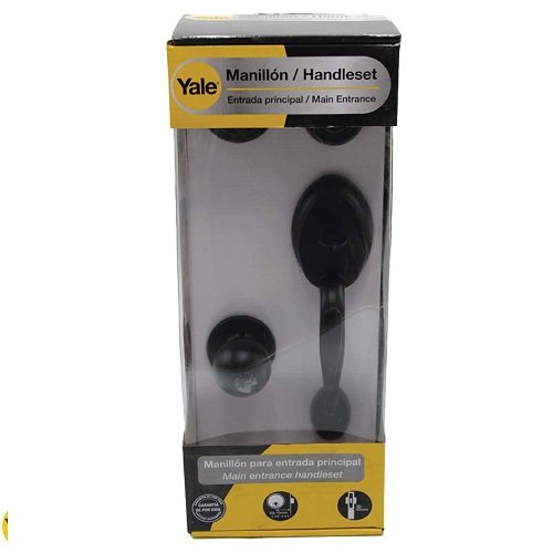 CHAPA ENTRADA WALES NEGRA LL-M 16532, YALE