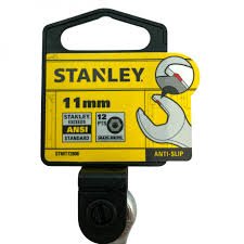 LLAVE COMBINADA ANTI-SLIP 11MM 12 PUNTOS, STANLEY