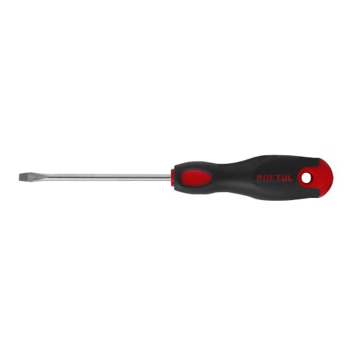 DESARMADOR 3/16 x 4" MANGO COMFORT GRIP, PRETUL