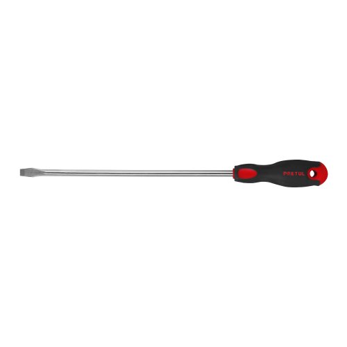 DESARMADOR PLANO  3/8" x 12" MANGO COMFORT GRIP, PRETUL