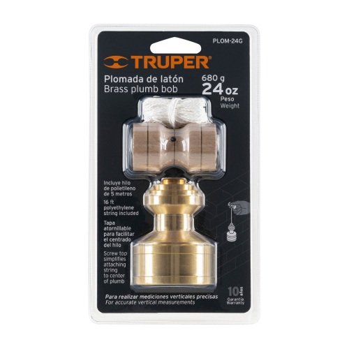 PLOMO DE LATON 680 GRAMOS 1 1/2LBS TRUPER