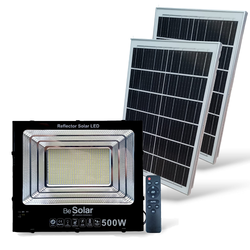 LAMPARA 500W CON PANEL SOLAR, FG LIGHTING