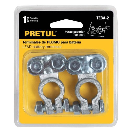 TERMINALES DE PLOMO PARA BATERIA, PRETUL