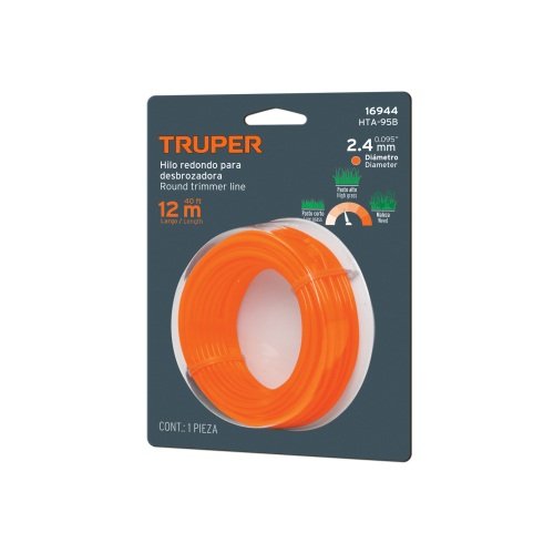 HILO PARA DESBROZADORA 2.4MM TRUPER