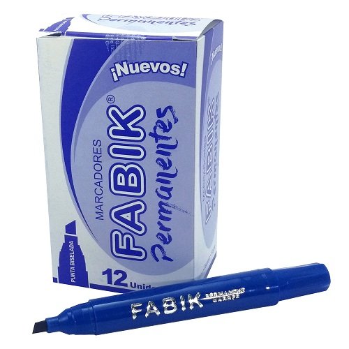 MARCADOR AZUL, FABIK PERMANENTE