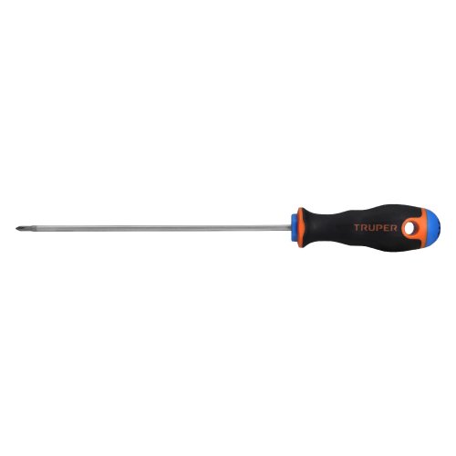 DESARMADOR DE CRUZ 1/8" x 6" MANGO COMFORT GRIP, TRUPER #0