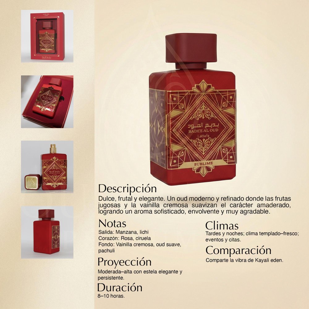 Bade'e Al Oud Sublime 100ML - Unisex