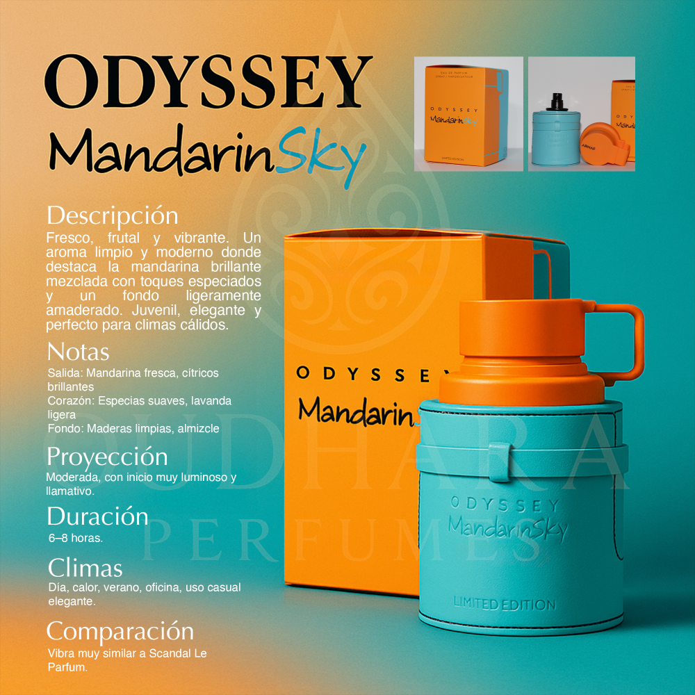 Odyssey Mandarin Sky 100ML - Men