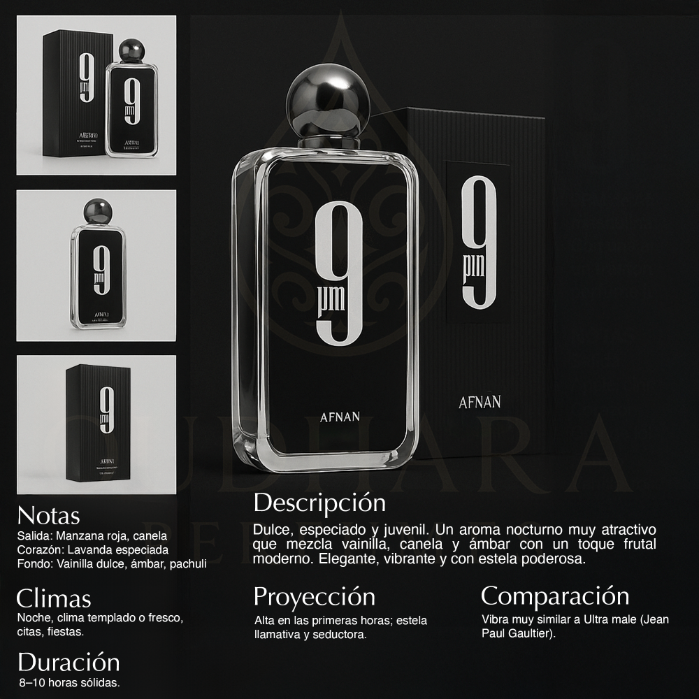 9 Pm Clasico 100ML - Men