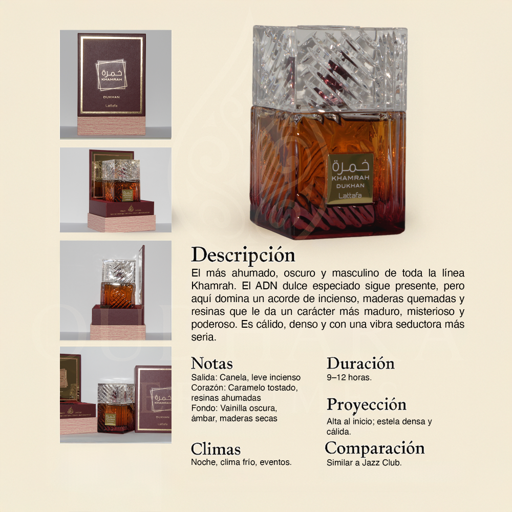 Khamrah Dukhan 100ML - Men