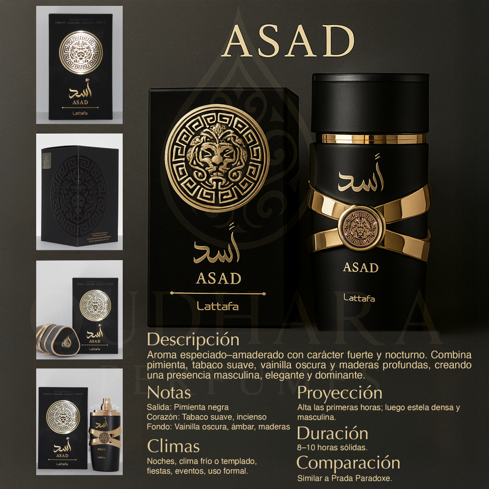Asad Clasico 100ML - Men
