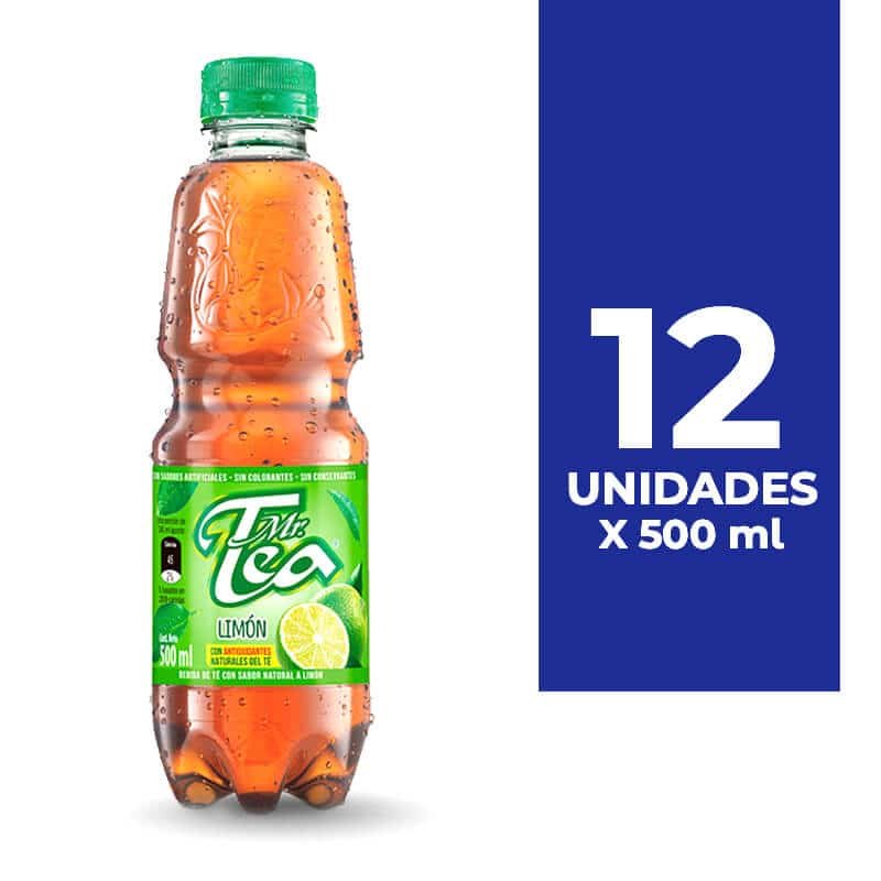 MISTER TEA 500 ML X 12