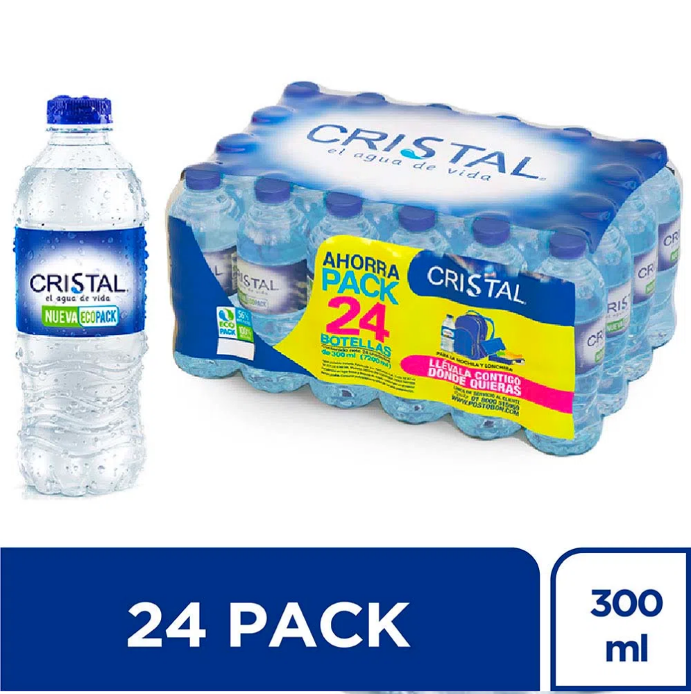 CRISTAL 300 ML X 24 UNID